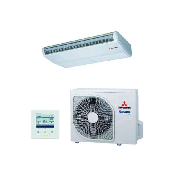 Mitsubishi Heavy FDE71VH+Wandbediening Koelen en Verwarmen R32 Hyper