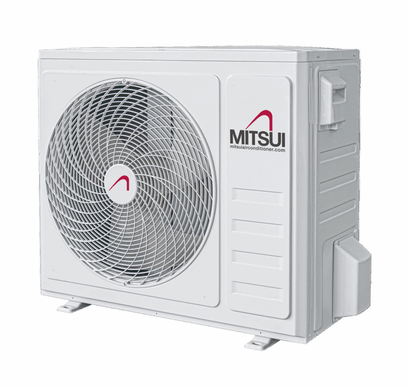 Mitsui ZDX24HP14 Split Unit 7,1 kW Koelen en Verwarmen R32 Zwart met WIFI - Afbeelding 9