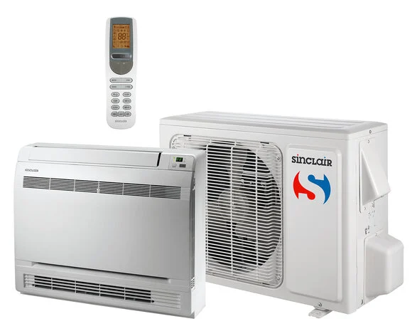 Sinclair Vloermodel split unit 2,5 Kw Koelen en Verwarmen R32